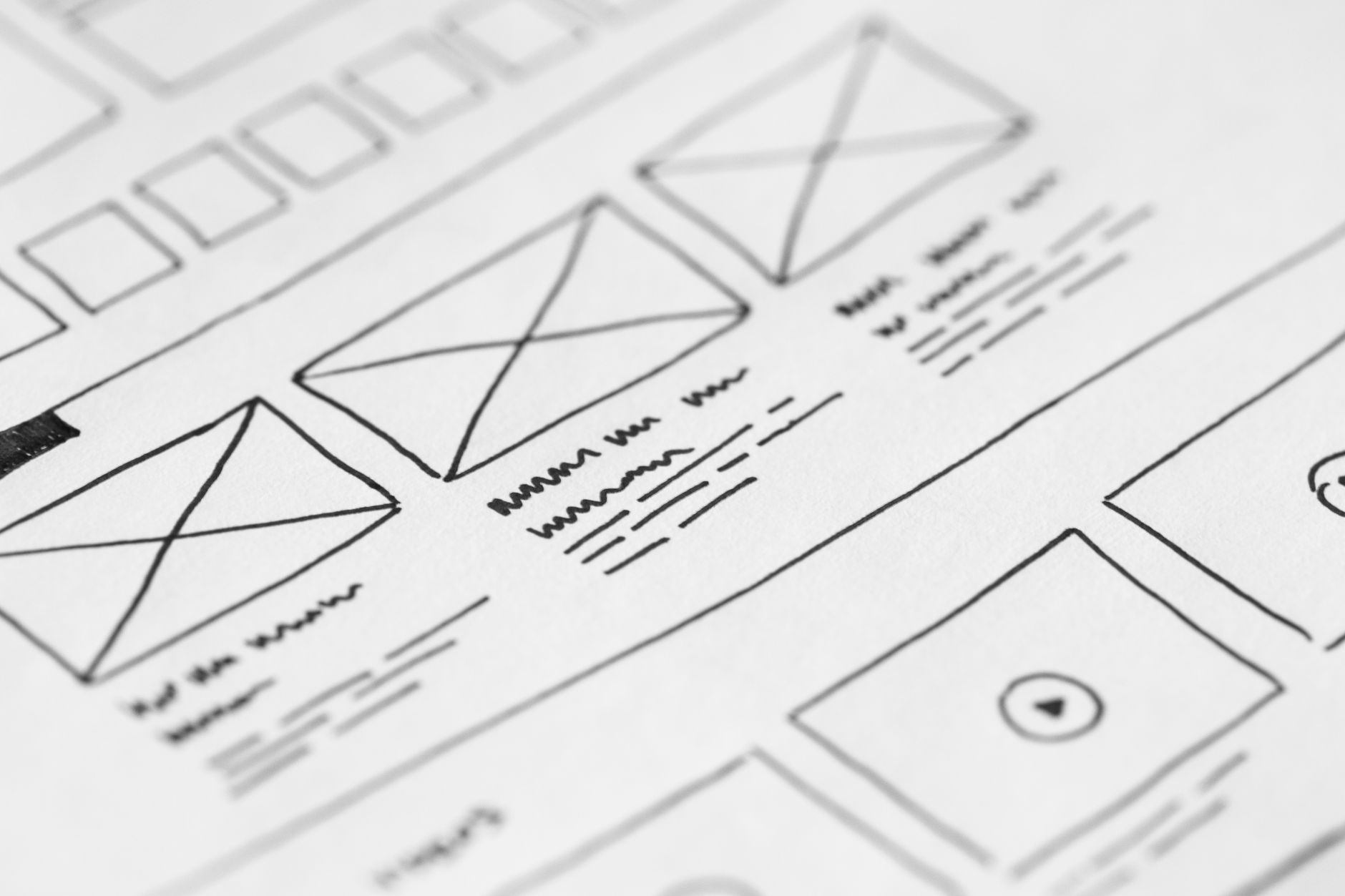 Producer consulting client storyboard layout